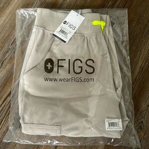 NWT- Bone- Figs- high waisted YOLA XSP